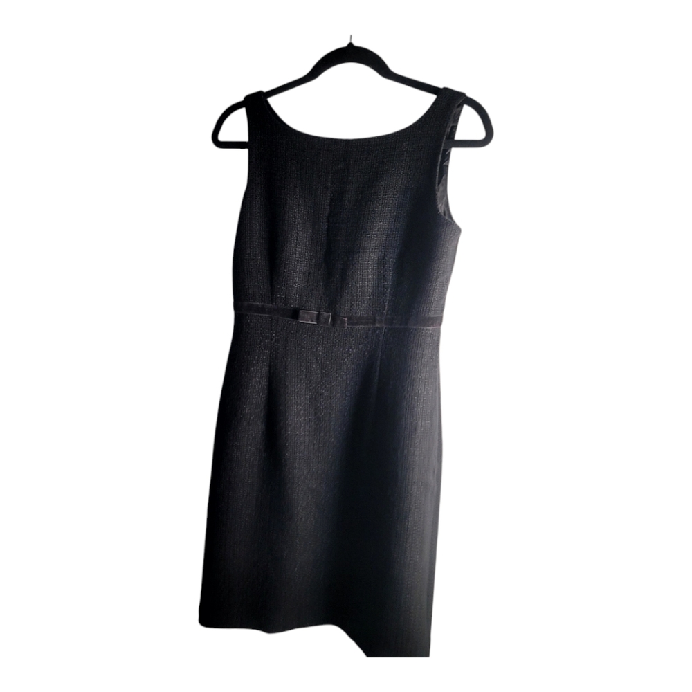 GAP Size 6 Wool/Acrylic Knee Length Business Casual Little Black Dress 90s